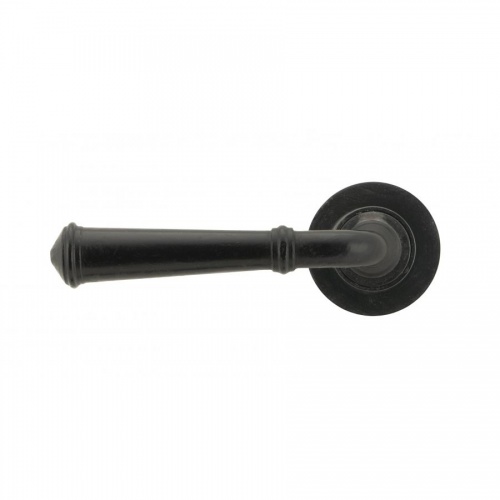 External Beeswax Regency Lever on Rose Set (Plain Rose) - Unsprung